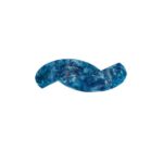 SOLID HAIR BARETTE - BLUE