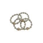 ELASTIC HAIR TIE - BEIGE