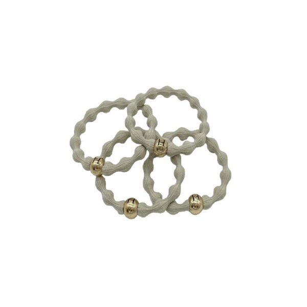 ELASTIC HAIR TIE - BEIGE