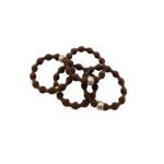 ELASTIC HAIR TIE - BROWN