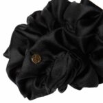 SOLID SCRUNCHIE - BLACK